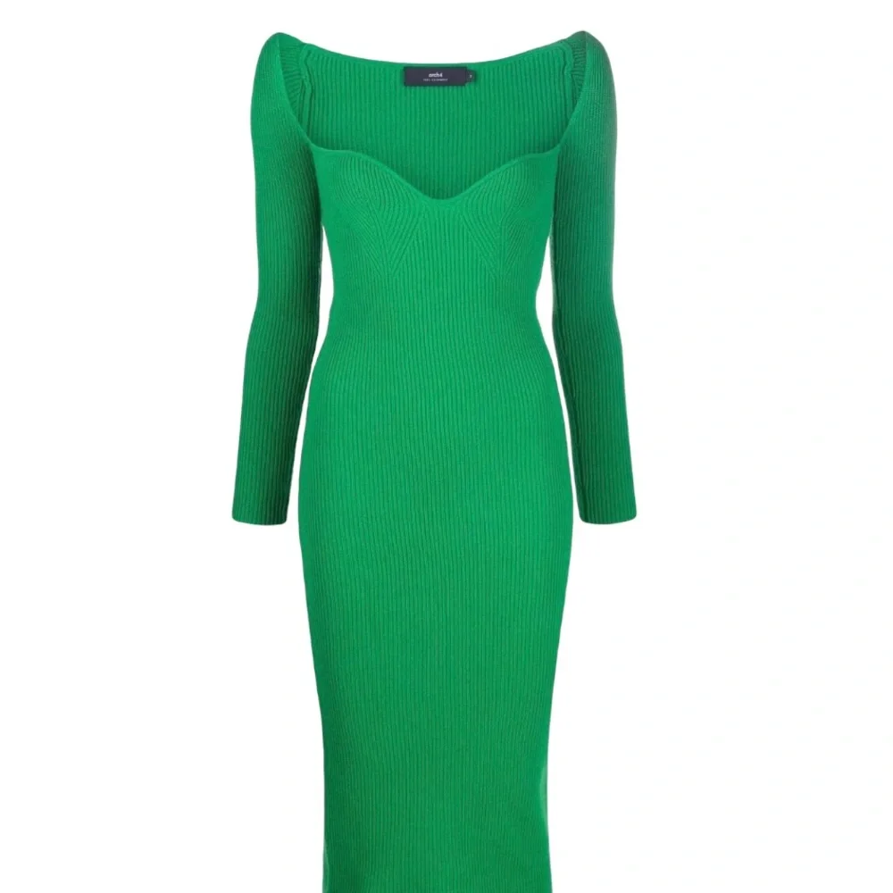 ARCH4 Coco Ribbed Cashmere Midi Dress - Picture 3 of 7